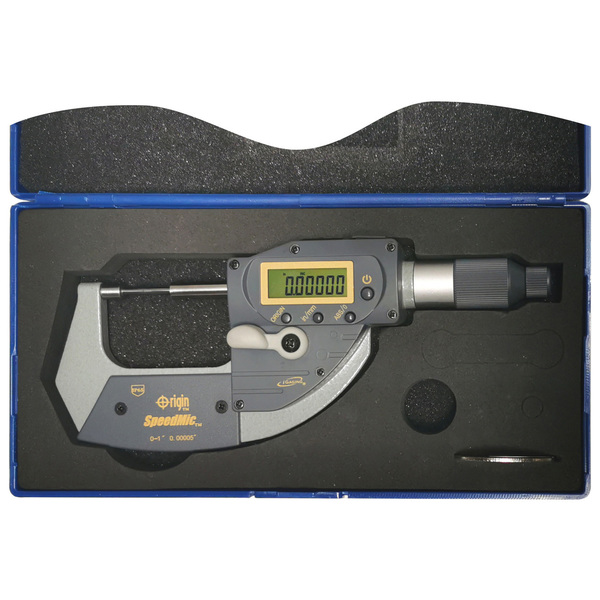 Igaging 0-1" iP65 Origin SpeedMic Digital Micrometer - 35-070-D01 35-070-D01